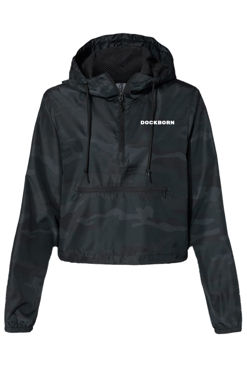 Dockborn Lightweight Pullover Crop Windbreaker
